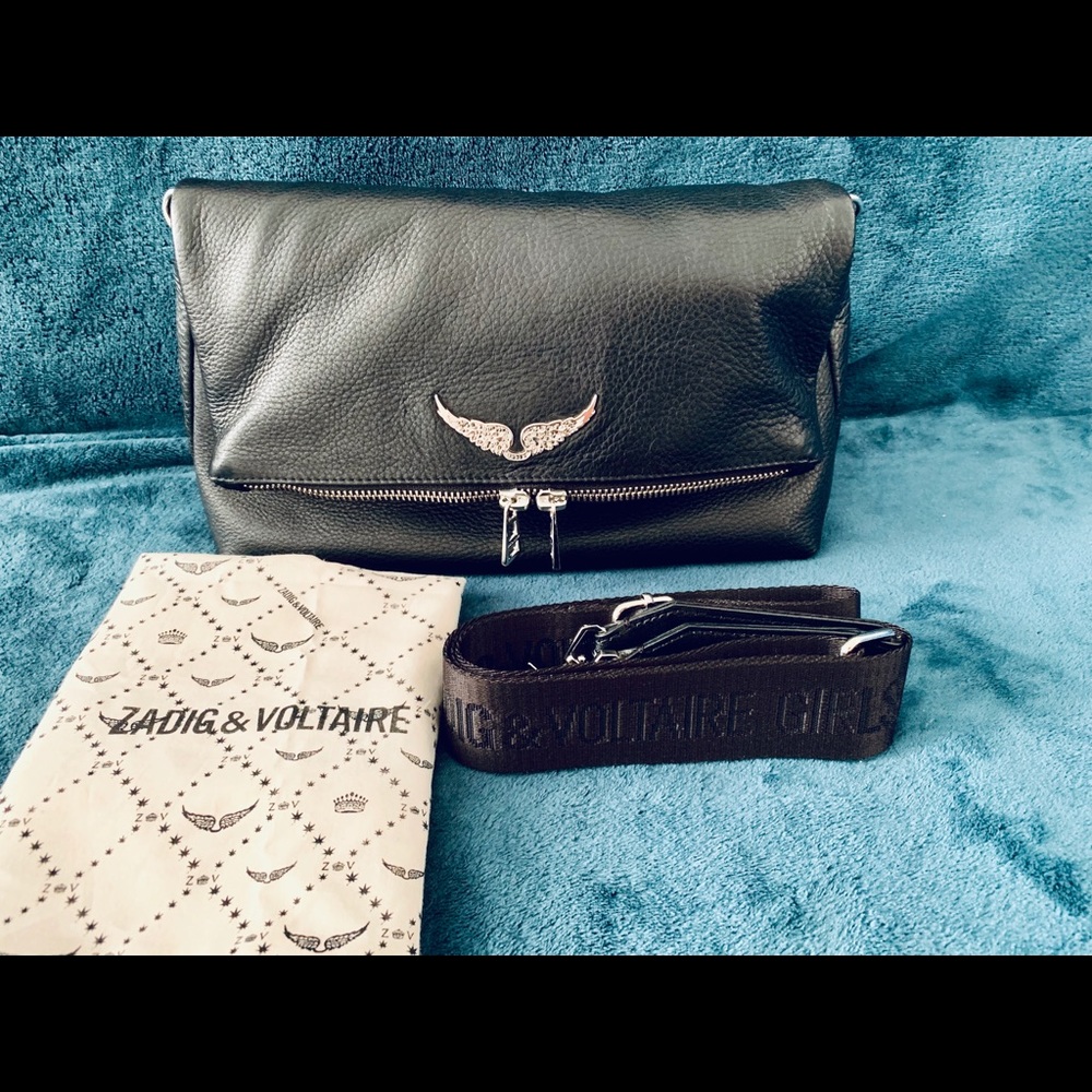 Zadig et Voltaire Rocky Bag Noir - Picture 1 of 7